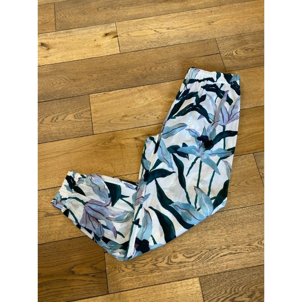 Tory Burch Printed Beach Pant Joggers NWT Small - Picture 6 of 8